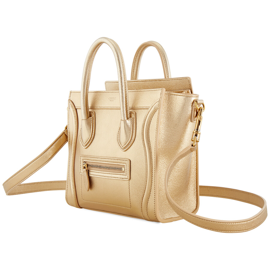 celine nano gold