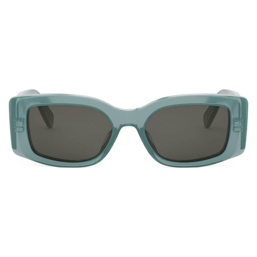 Celine Maxi Triomphe Smoke Square Ladies Sunglasses CL40282U 93A