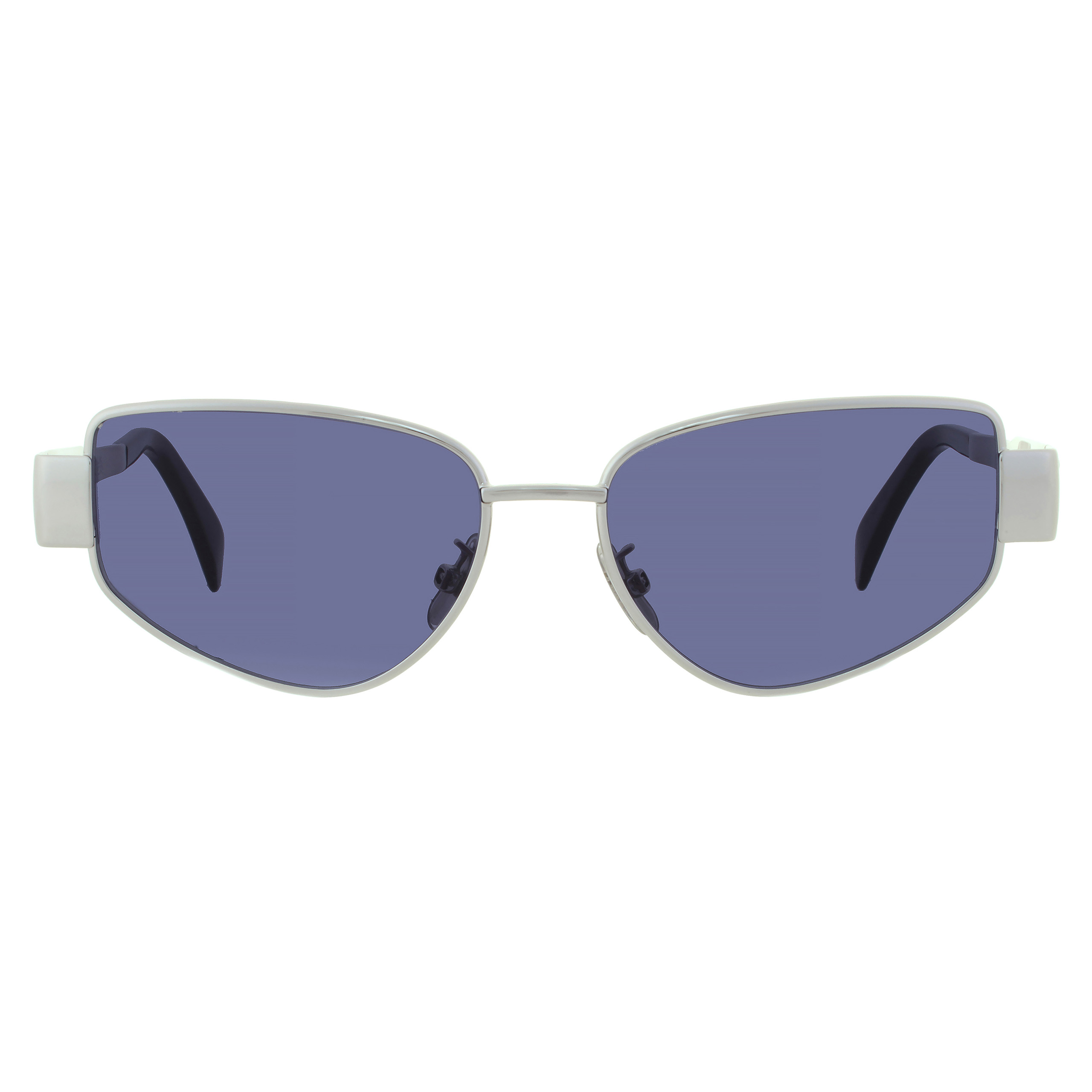 Celine METAL TRIOMPHE Blue Cat Eye Ladies Sunglasses CL40293U 16V