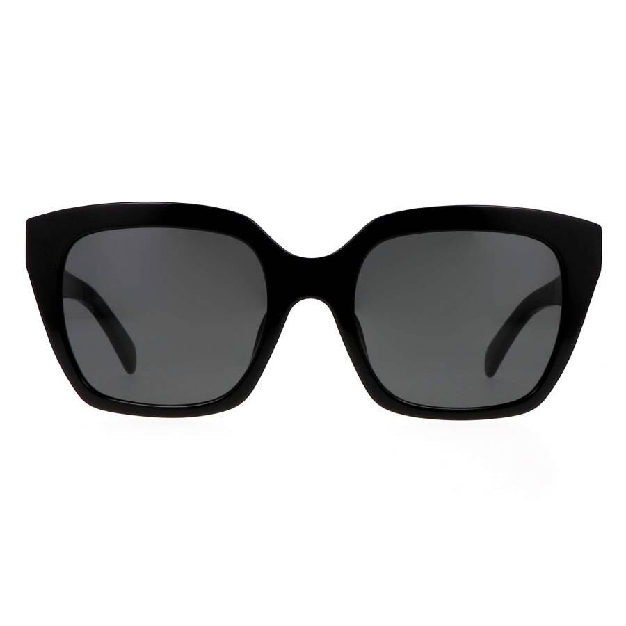 Celine Monochroms Grey Butterfly Ladies Sunglasses Cl40198f 01a 56