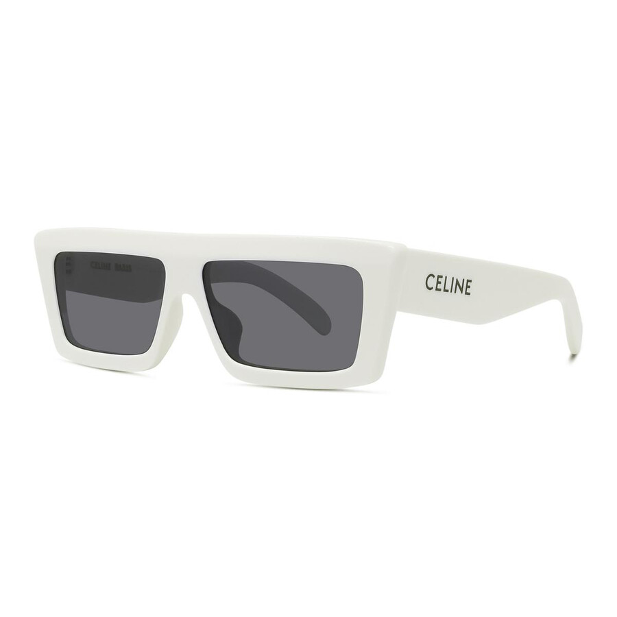 Celine Monochroms Smoke Browline Unisex Sunglasses Cl40214u 25a 57