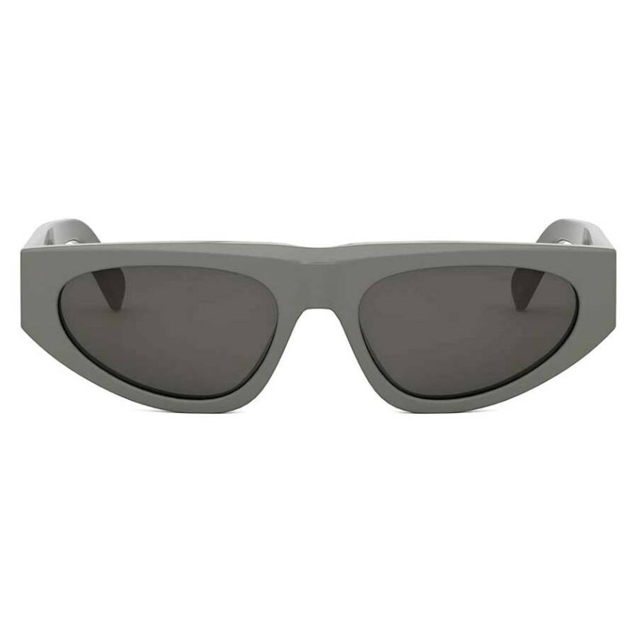 Celine Monochroms Smoke Geometric Ladies Sunglasses Cl40315u 93a 55