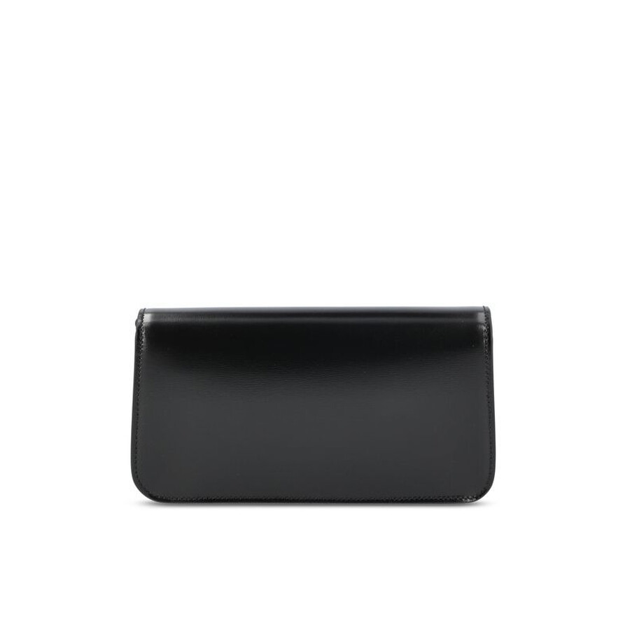Celine Shiny Calfskin Multipochette Bag In Black