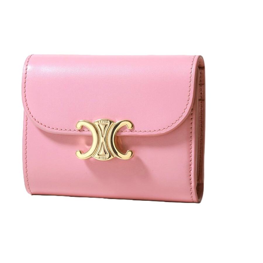 Celine Small Flap Wallet Triomphe - Rose 10D783DPV.24OS