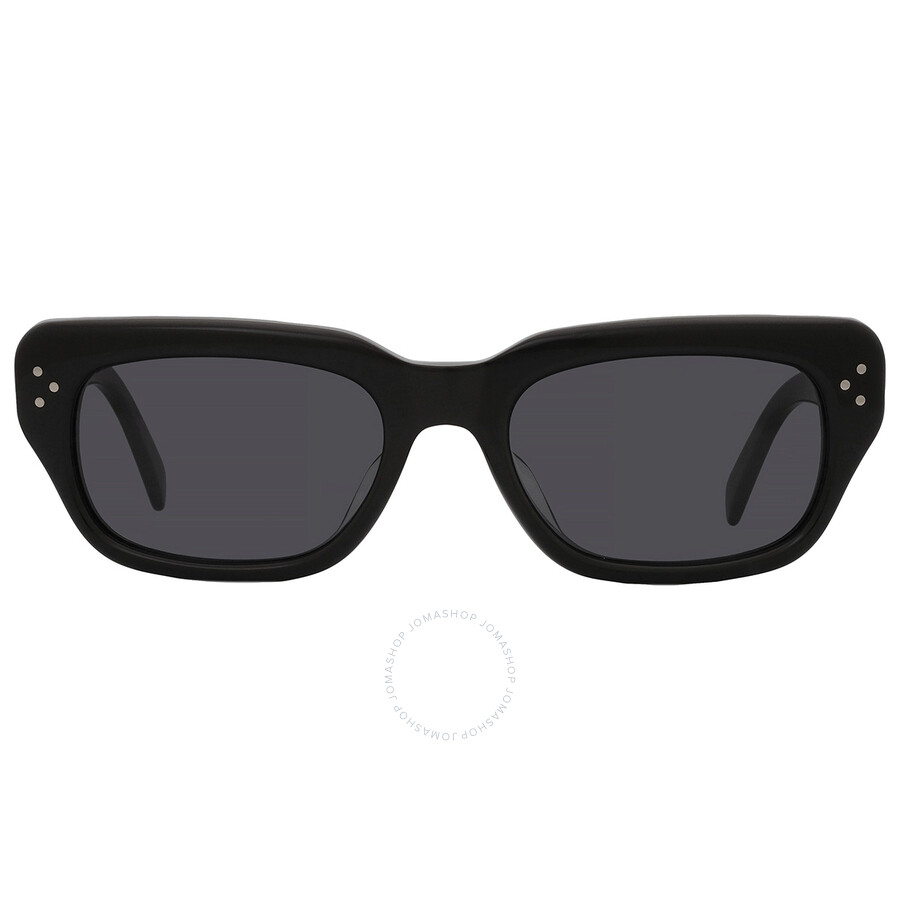 大量入荷 Ladies Square Smoke Celine Sunglasses 54 01A CL40267U 小物