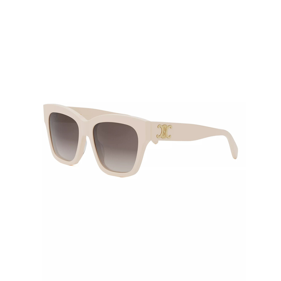 Celine Triomphe Brown Gradient Butterfly Ladies Sunglasses