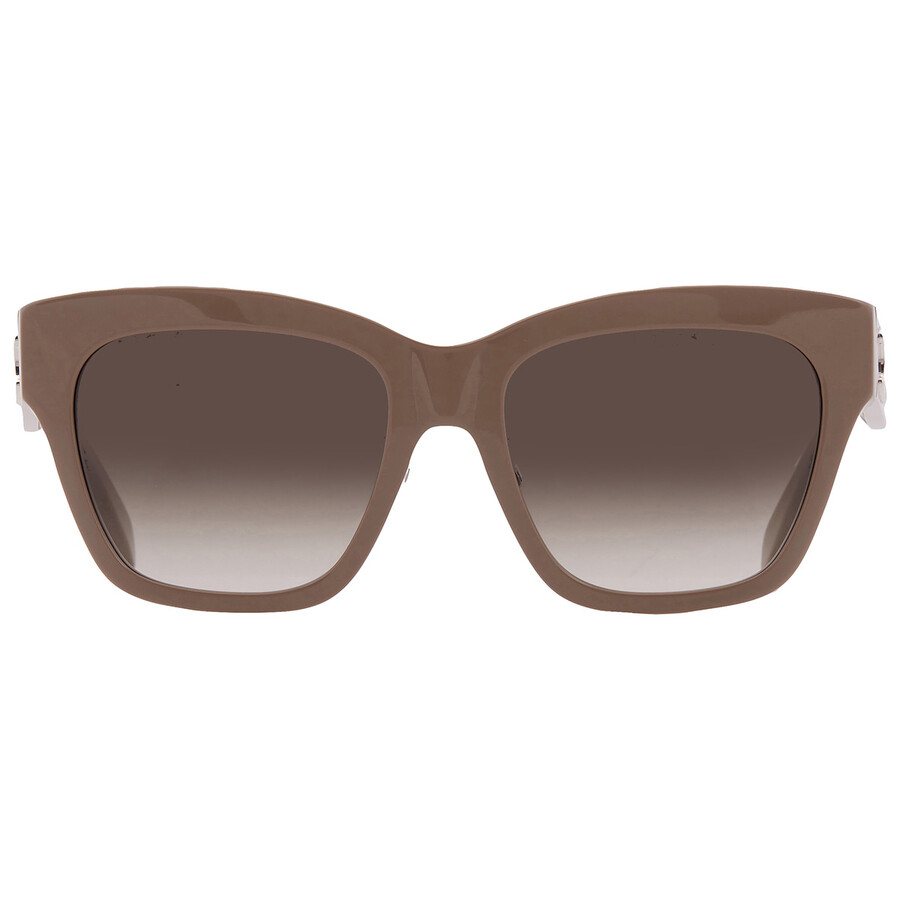 CELINE CELINE TRIPMPHE BROWN BUTTERFLY LADIES SUNGLASSES CL40253F 59F 55