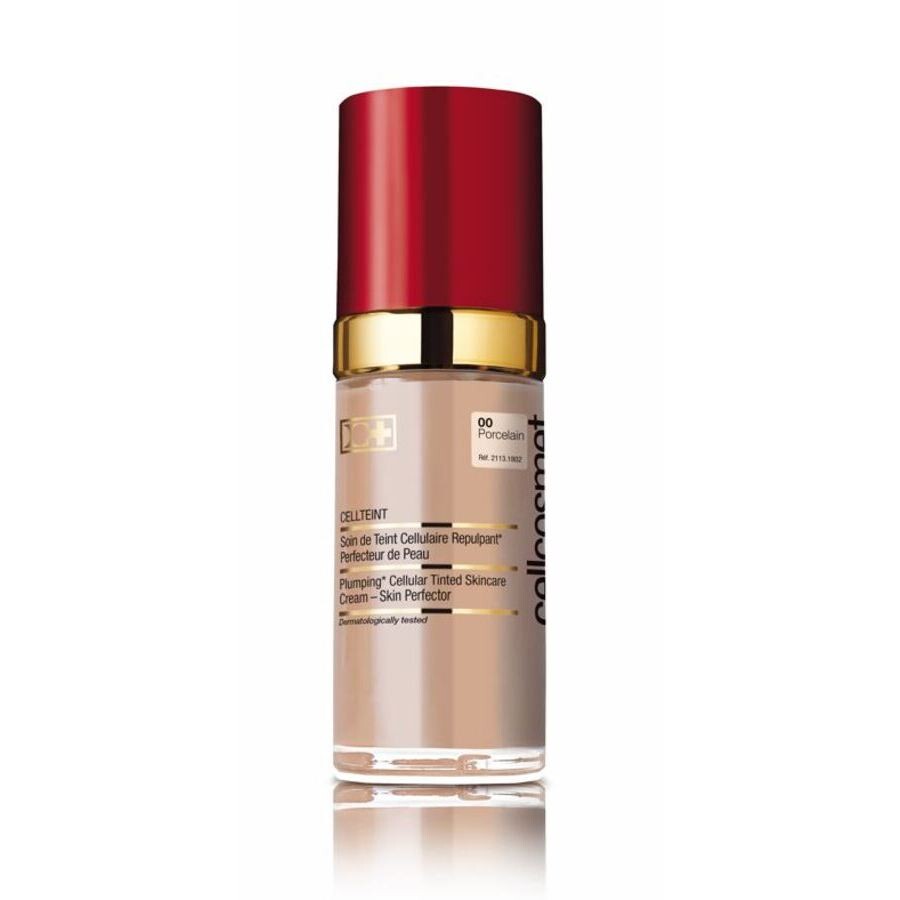 Cellcosmet Cellteint Plumping Cellular Tinted Skincare 1.1 oz 00 Porcelain Skin Care 7640122572882