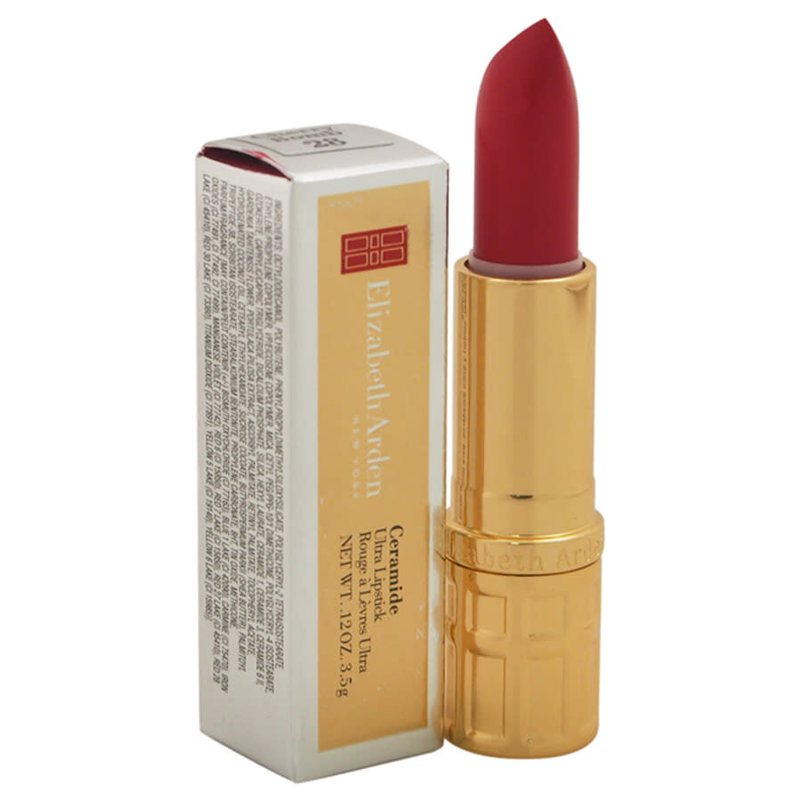 Elizabeth Arden Ceramide Ultra Lipstick - # 28 Cherry Bomb By  For Women - 0.12 oz Lip Stick In Red