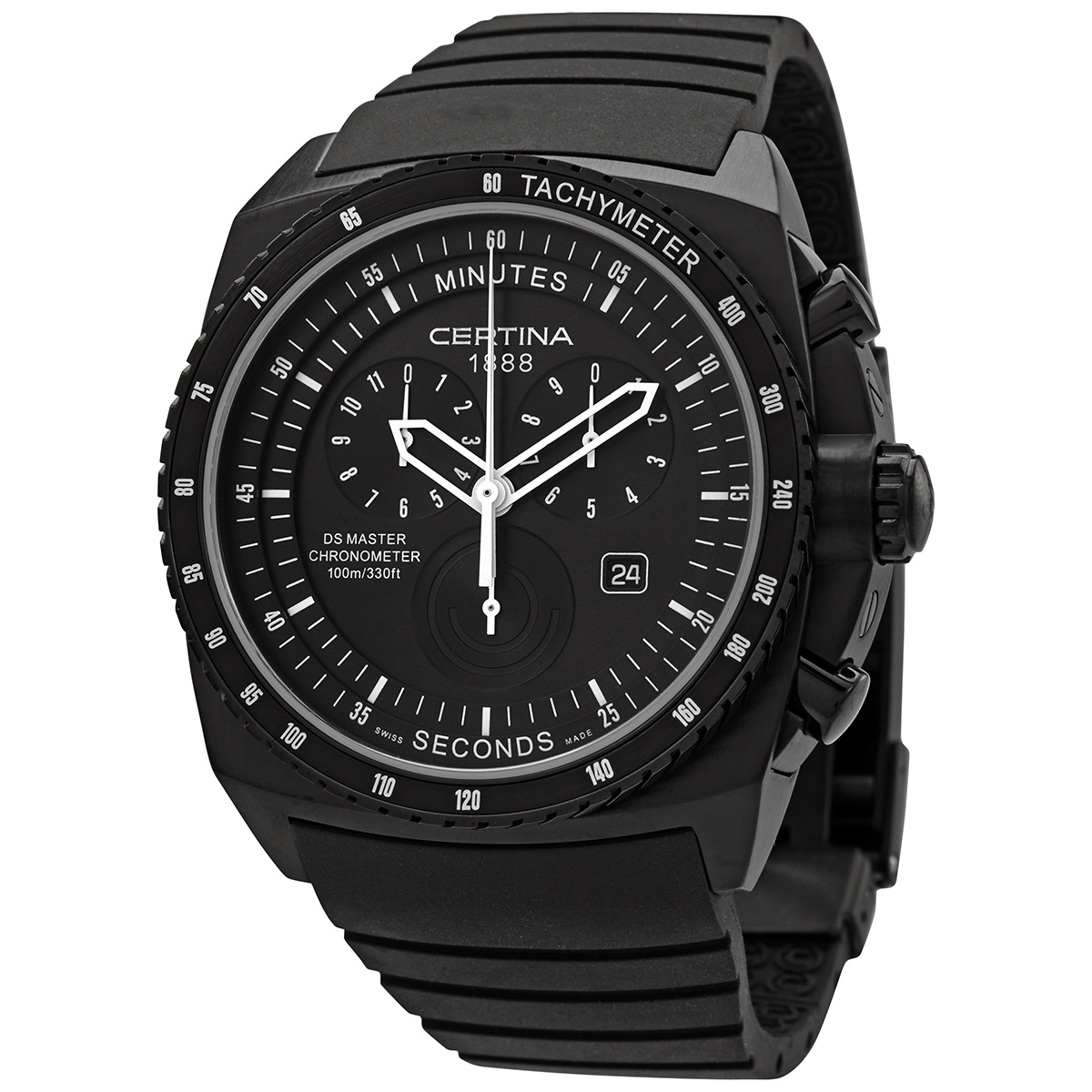 Certina Chronograph Quartz Black Dial Men's Watch C0154341705000