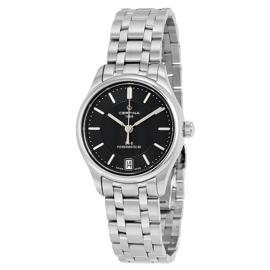 Certina DS- 8 Automatic Black Dial Ladies Watch C0332071105100