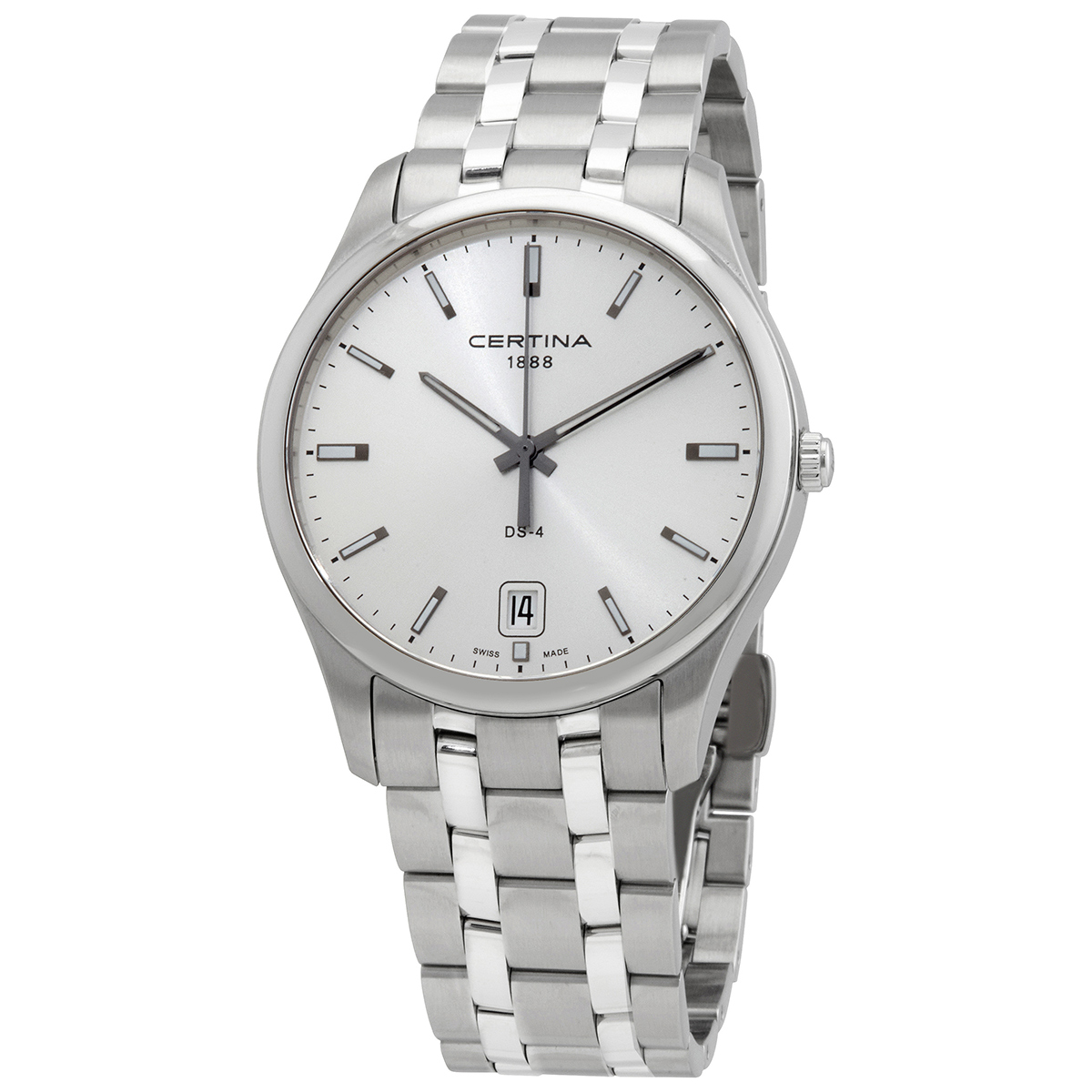 Certina DS- 4 Silver Dial Men's Stainless Steel Watch C022.610.11.031.00