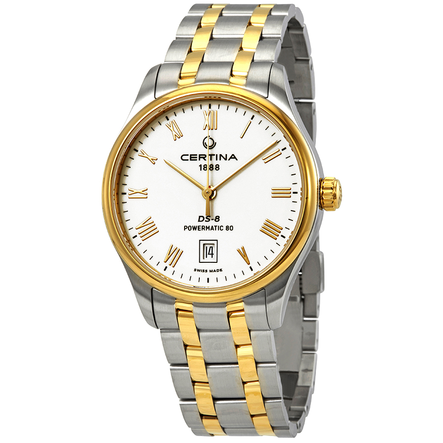 Certina DS-8 Automatic White Dial Men's Watch C033.407.22.013.00
