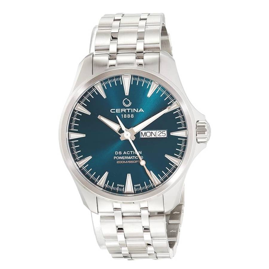 Certina DS Action Automatic Green Dial Men's Watch C0324301109100