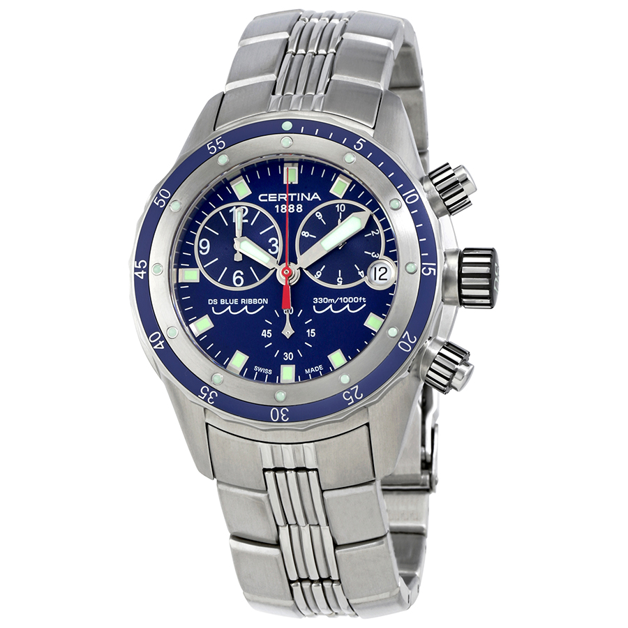 Certina DS Blue Ribbon Chronograph Men's Watch C007.417.11.041.00