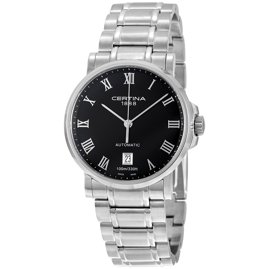 Certina DS Caimano Automatic Black Dial Ladies Watch C0174071105300