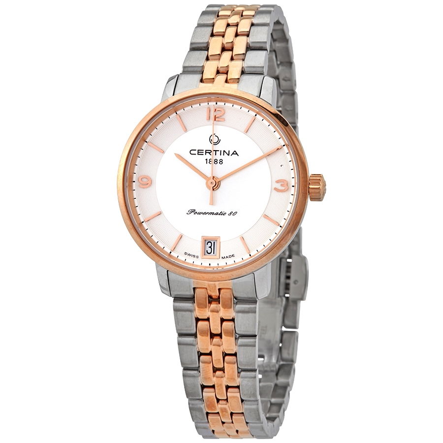 Certina DS Caimano Automatic Silver Dial Ladies Watch C035.207.22.037.01