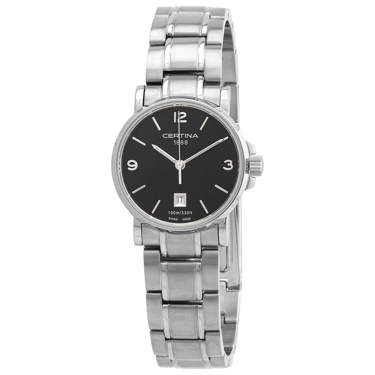 Certina DS Caimano Stainless Steel Ladies Quartz Watch C0172101105700