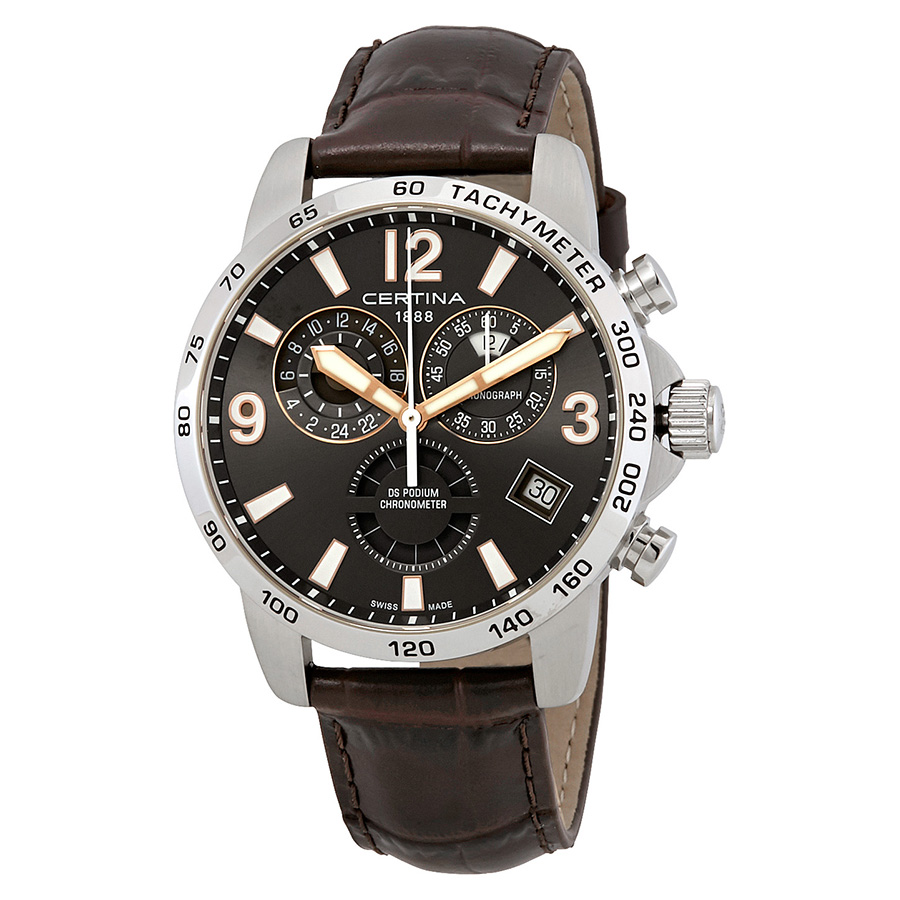 Certina DS Podium Chronograph Grey Dial Men's Watch C034.654.16
