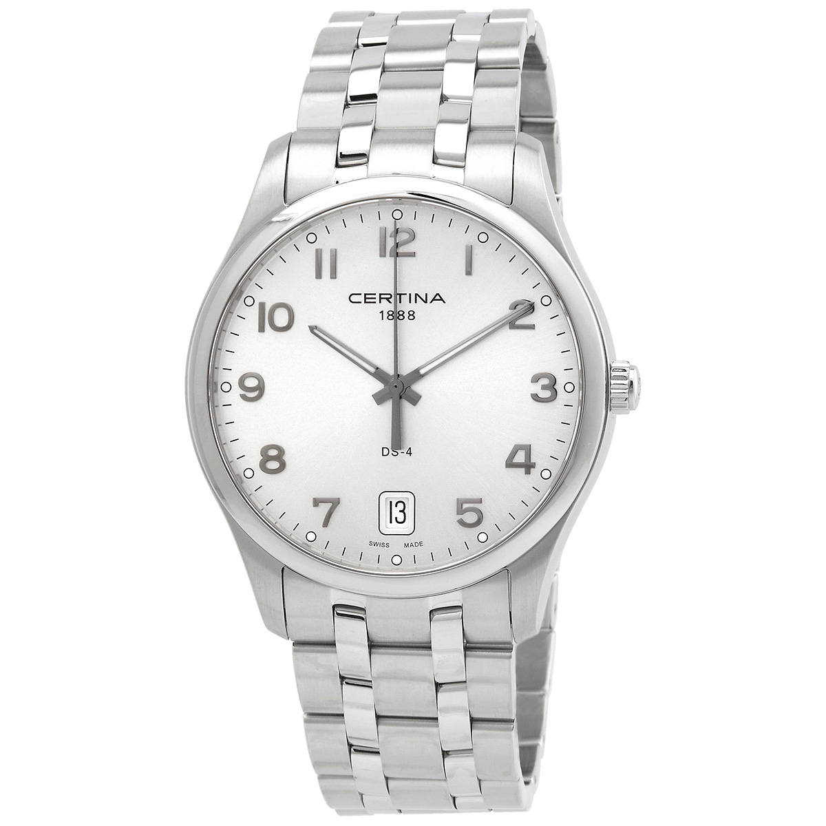 Certina DS-4 Silver Dial Men's Stainless Steel Watch C022.610.11.032.00