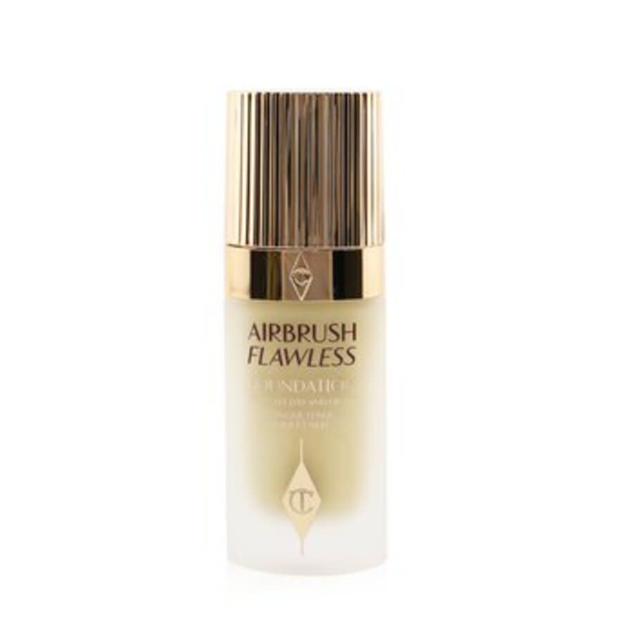 Shop Charlotte Tilbury Ladies Airbrush Flawless Foundation 1 oz # 4 Warm Makeup 5060542725385