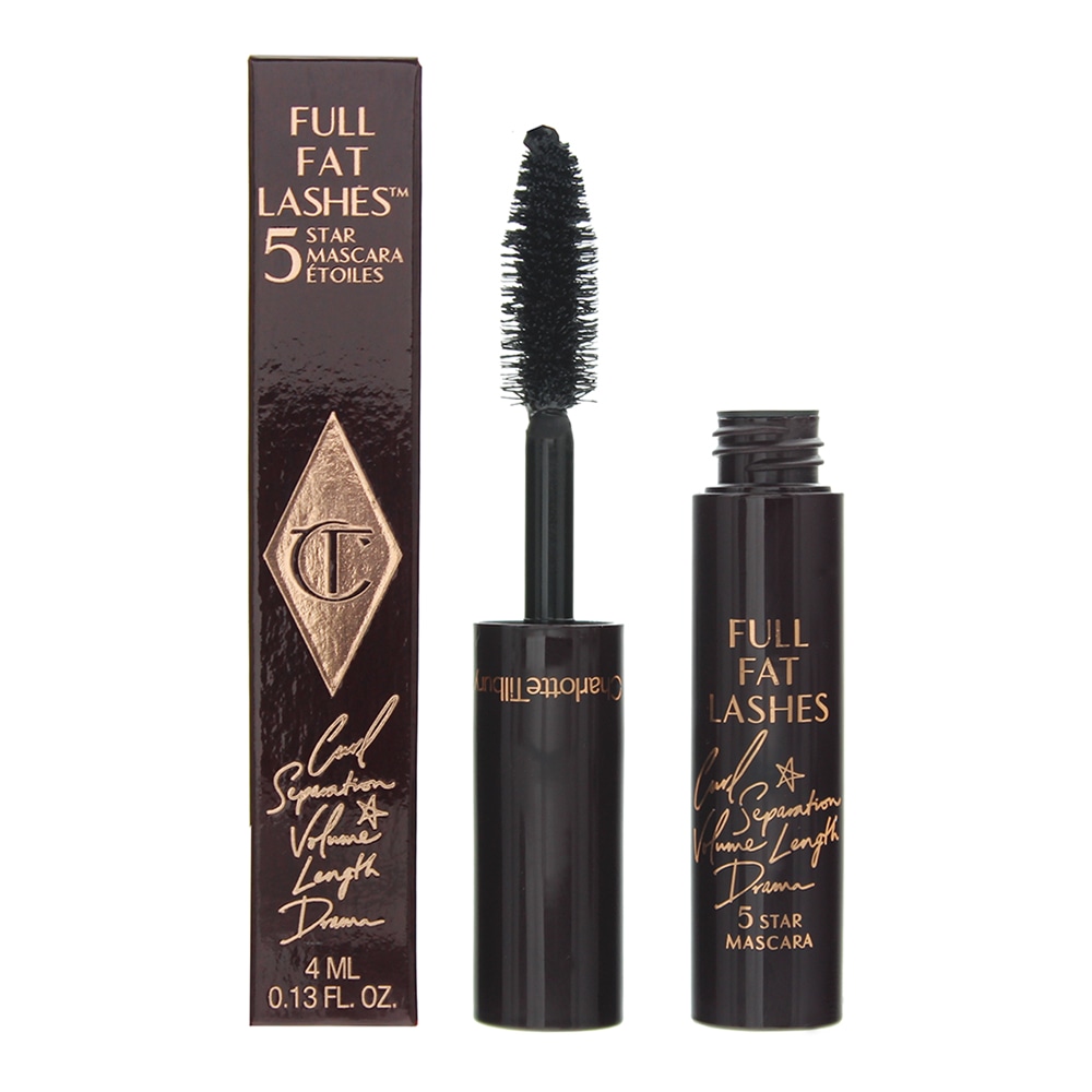 Charlotte Tilbury Ladies Full Fat 5 Star Glossy Black Mascara 0.13 oz Makeup 5060696175760
