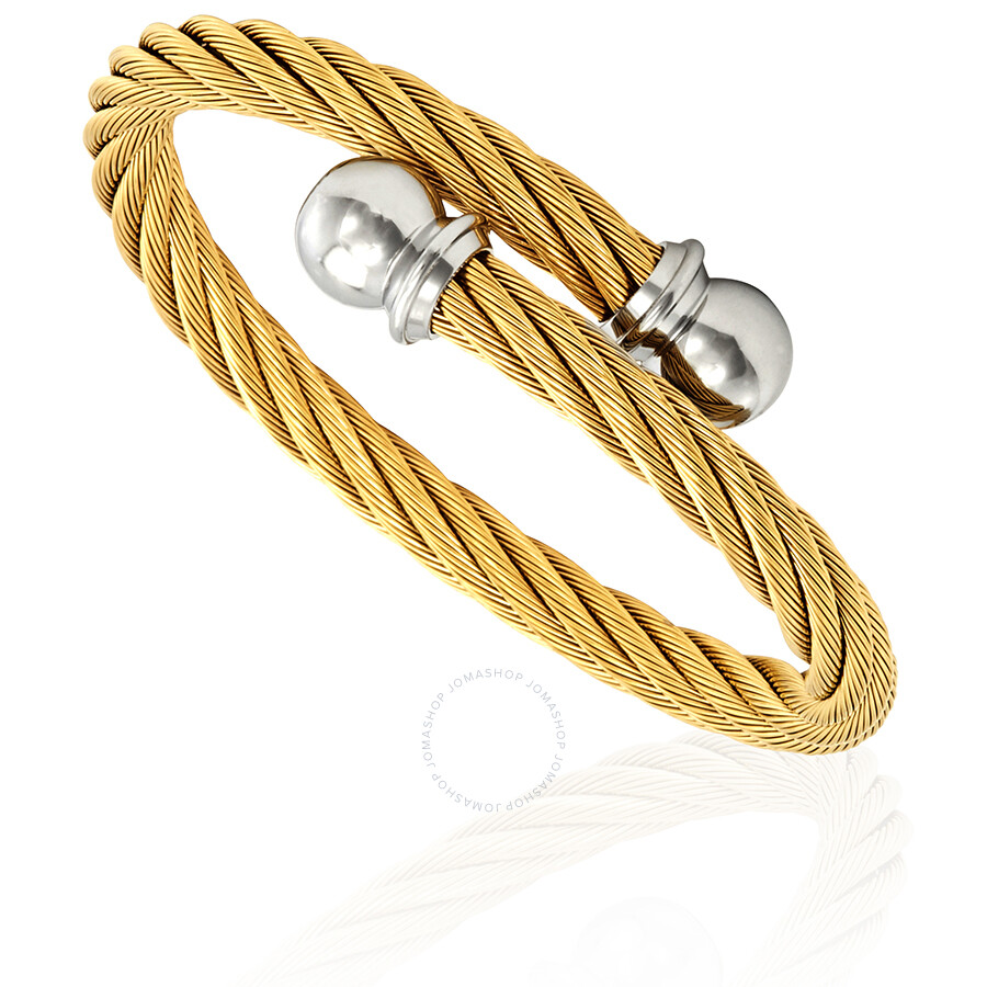 Charriol Celtic Jewels Yellow Gold Pvd Bangle Bracelet 04 401 1216 0 Charriol Celtic Jewels Yellow Gold Pvd Bangle Bracelet 04 401 1216 0