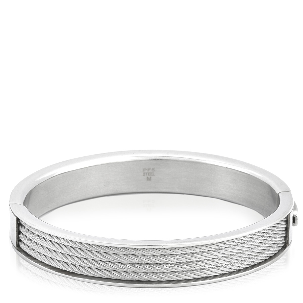Cable Bangles Charriol Forever Stainless Steel Cable Bangle, Size M 04-01-1139-0M ...