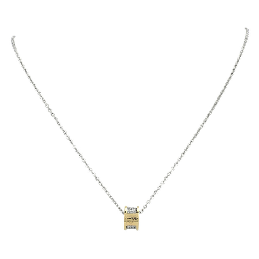 Charriol Forever Yellow PVD Steel Pendant Necklace 08-104-1139-8