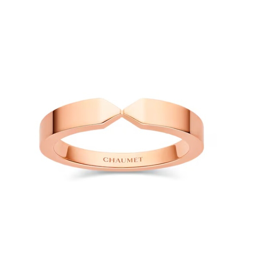 Chaumet 18k Rose Gold Triomphe De Wedding Band