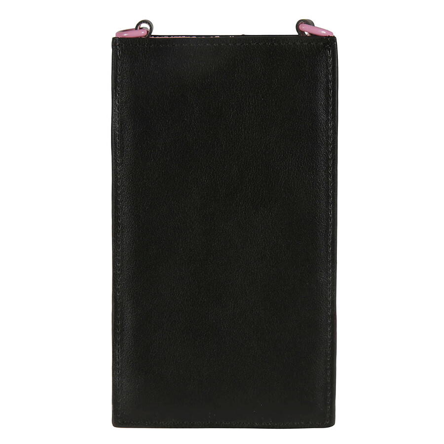 Chiara Ferragni Eyelike Iphone Case Bag In Black