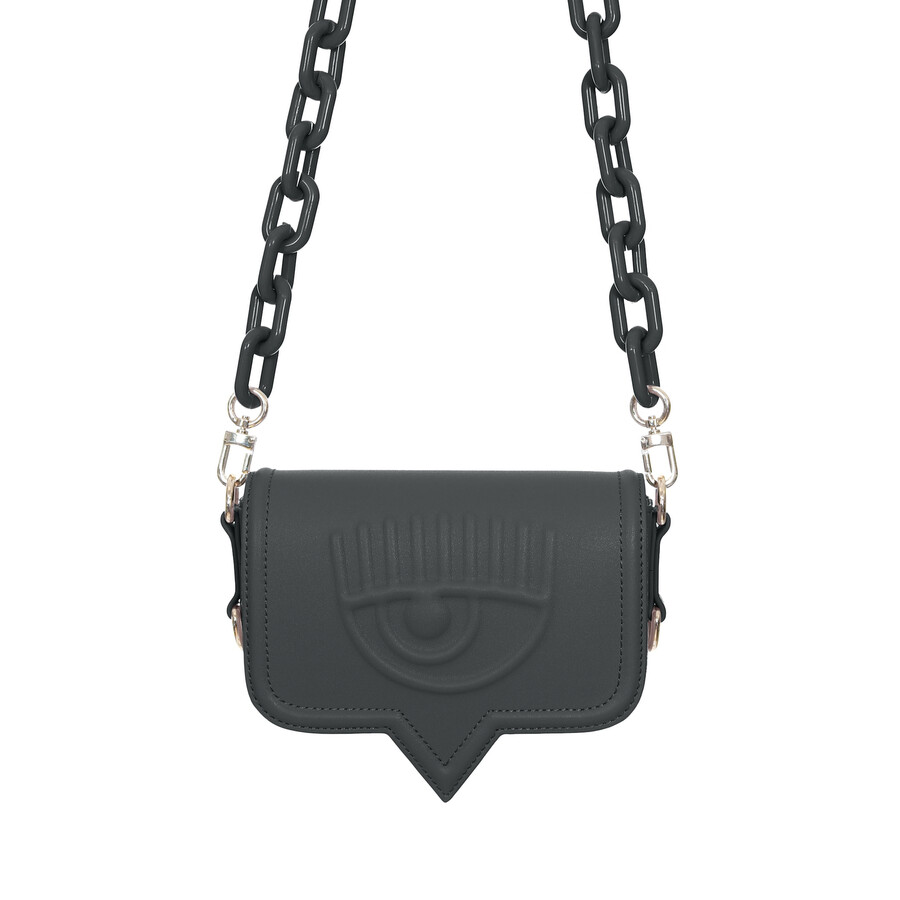 Chiara Ferragni Shoulder Bag In Gray