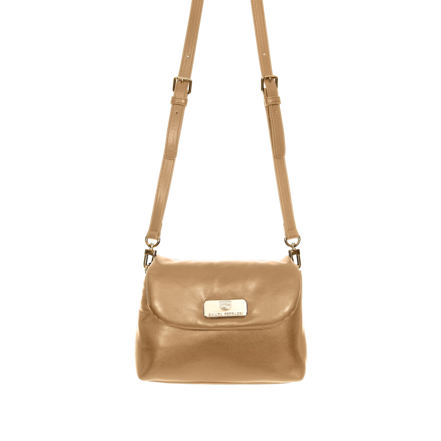 Chiara Ferragni Shoulder Bag In Gold