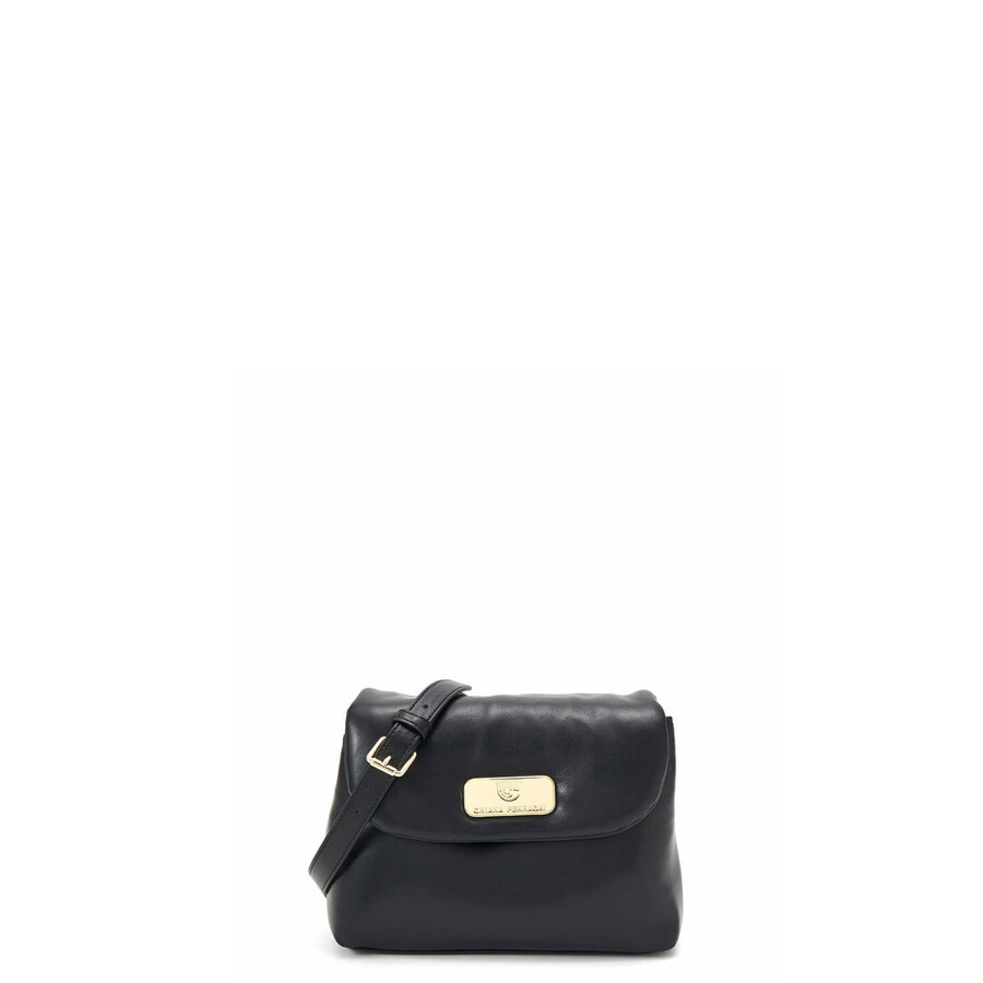 Chiara Ferragni Shoulder Bag In Black