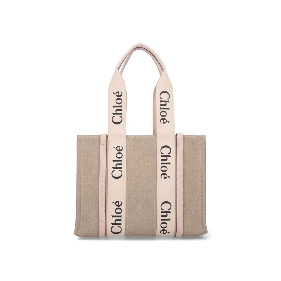 Chloé Chlo Bags White Linen