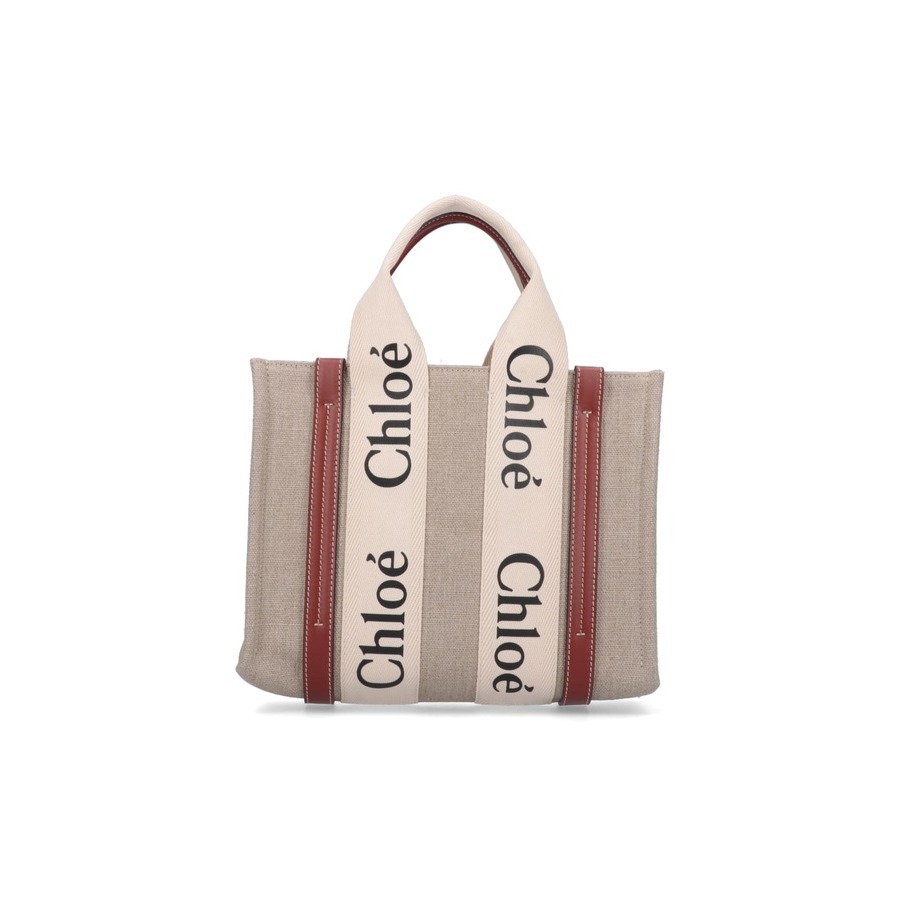 Chloé Chlo Bags White Linen