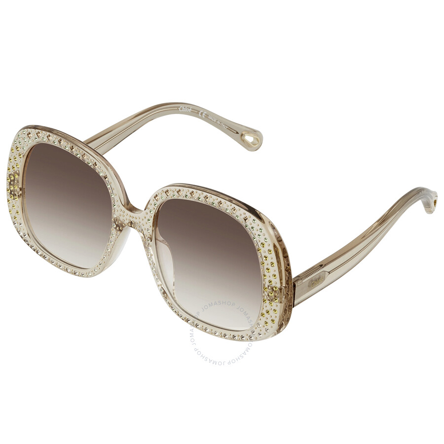 chloe brown sunglasses