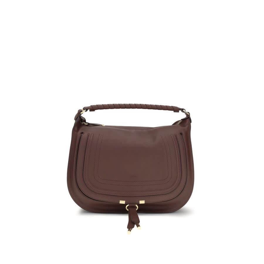 Chloé レザー バッグ Chloé Chloé Calf Leather Shoulder Bag — Brown CHCH26SS881R35604BB