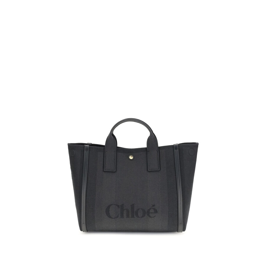 Chloé Carry Handbag In Black
