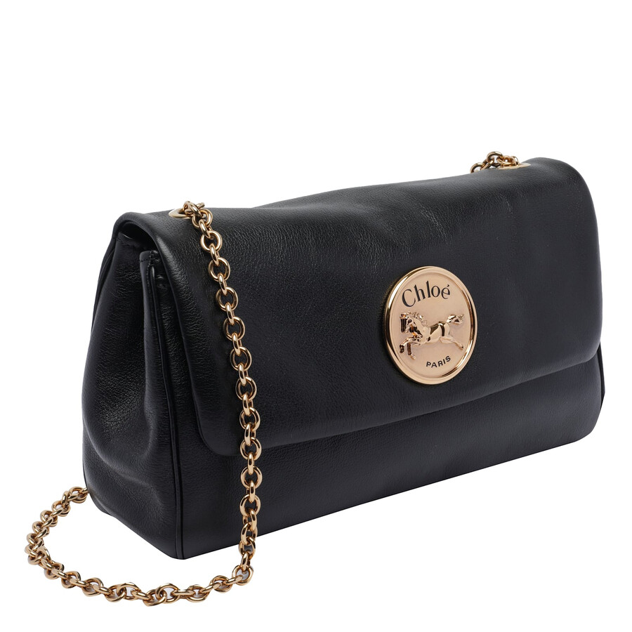 Chloé Chlo Chloe Heritage Shoulder Bag In Black