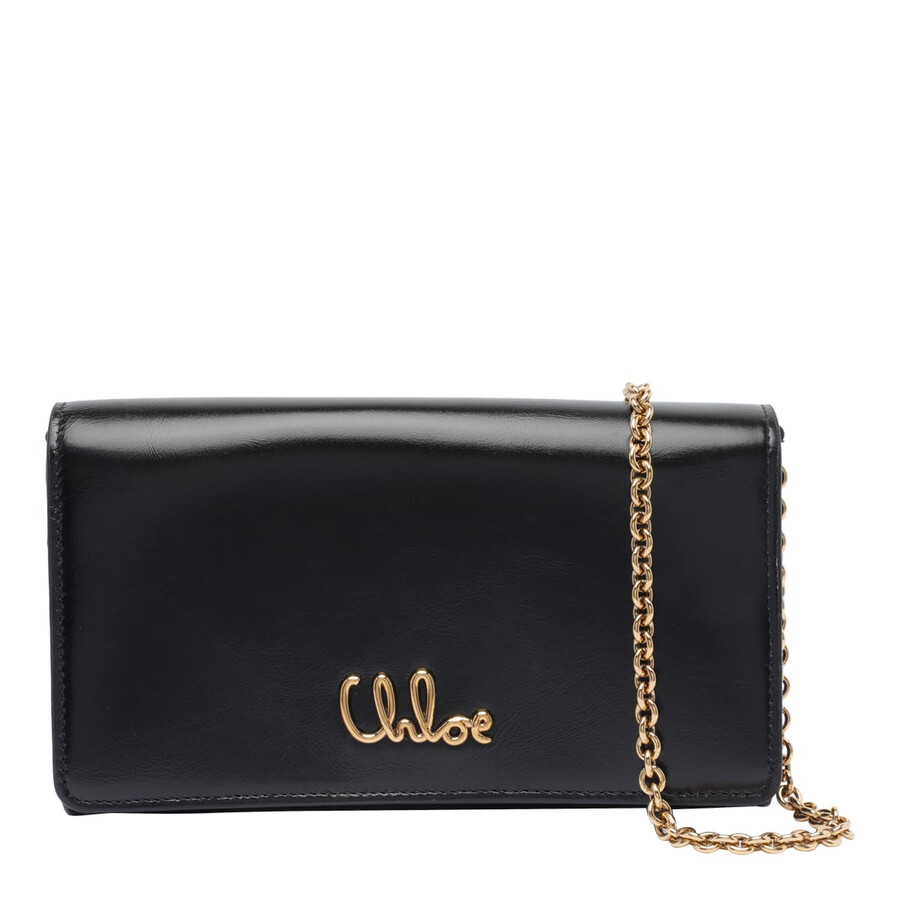 Chloé Iconica Mini Borsa A Tracolla In Black