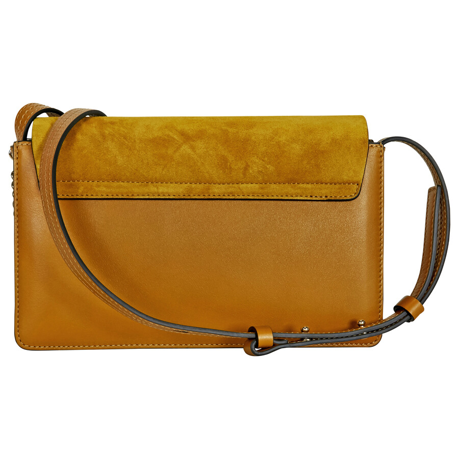 small mustard handbag