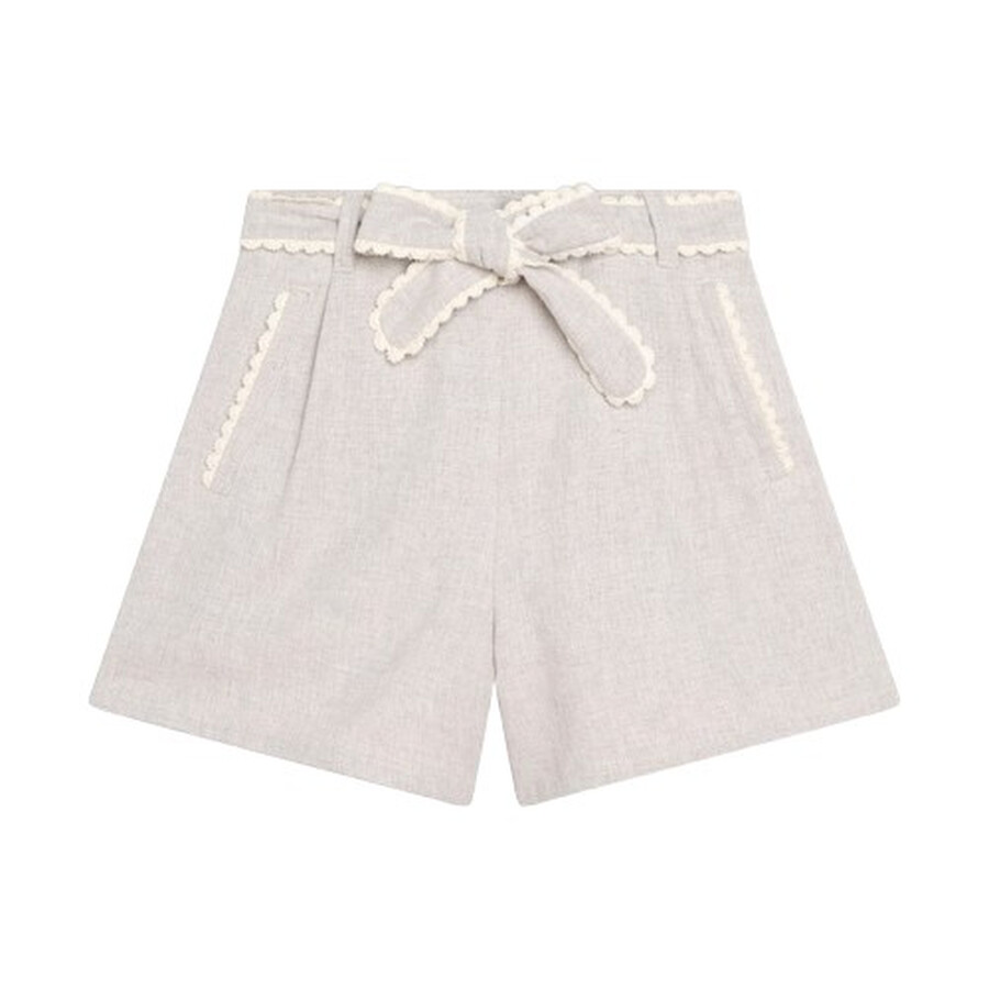 Girls Lace Trimmed Bea Shorts