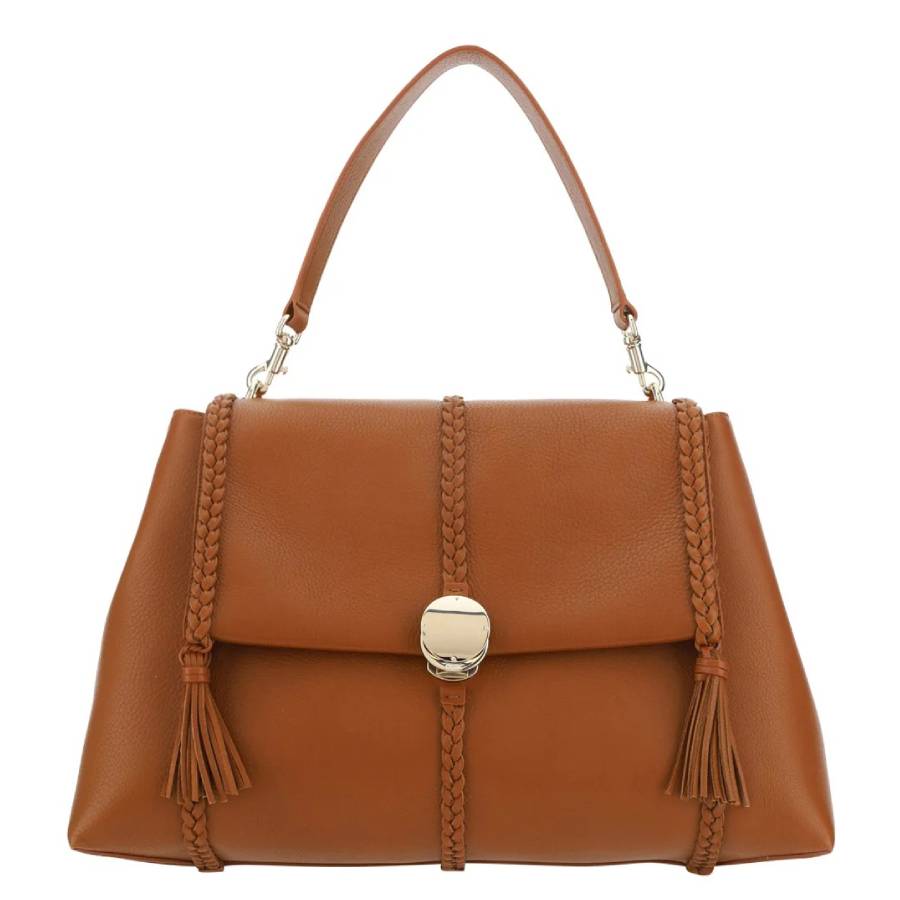 Chloé ペネロペ バッグ Chloé Grained Bull Leather Large Penelope Shoulder Bag