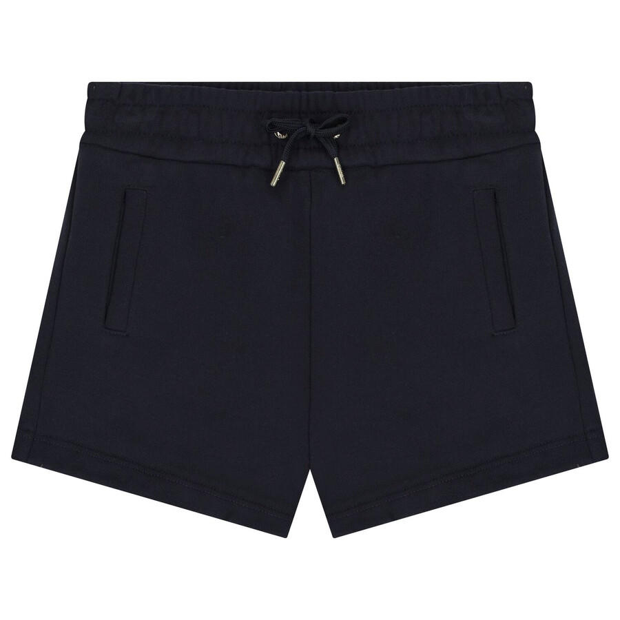 Kids Logo Embroidered Shorts