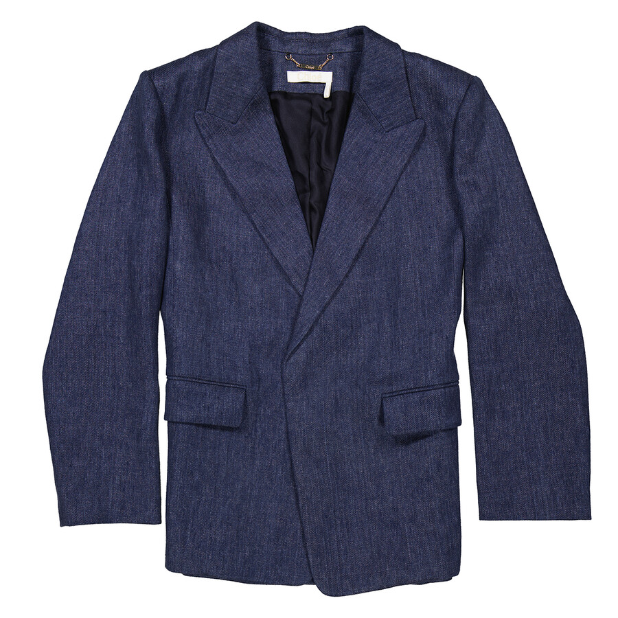 Ladies Deep Ocean Classic Tailored Jacket, Brand Size 42 (US Size 10)