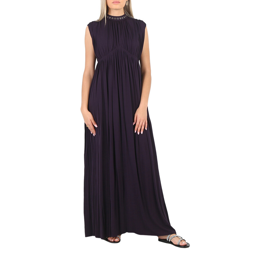 Ladies Eternity Black Long Column Dress