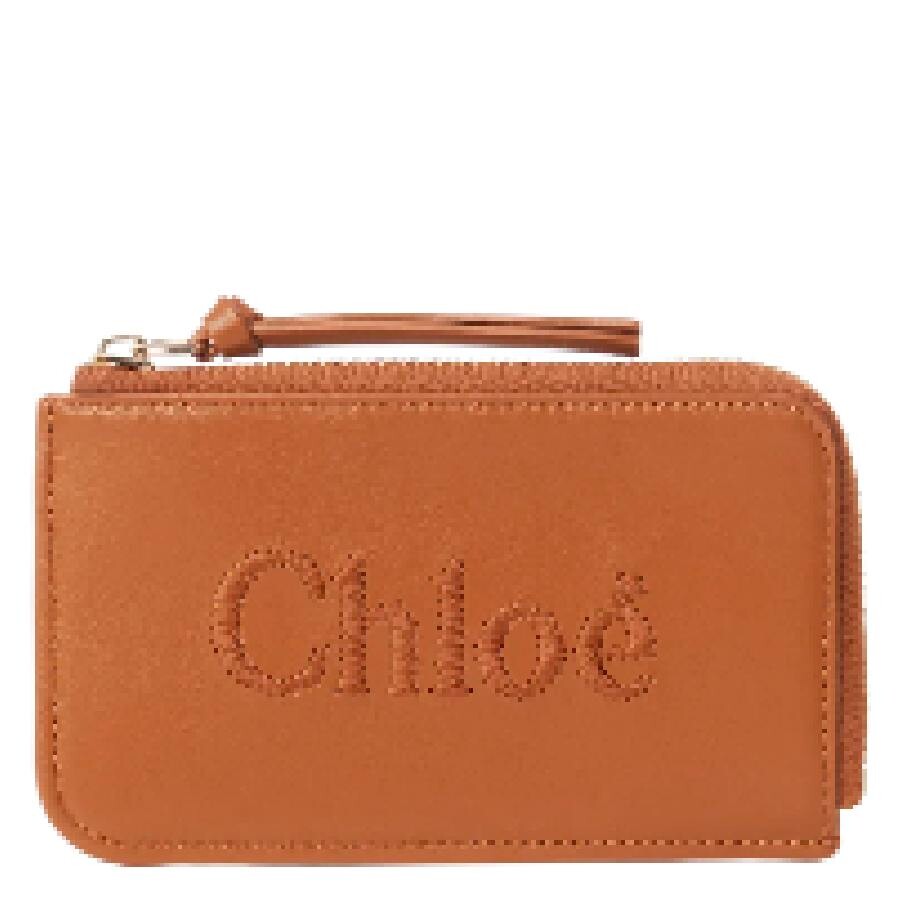 【関税&送料込】Chloe Portafoglio Compatto Sense 関税送料込》Chloe Chloe Sense leather card holder 財布・小物