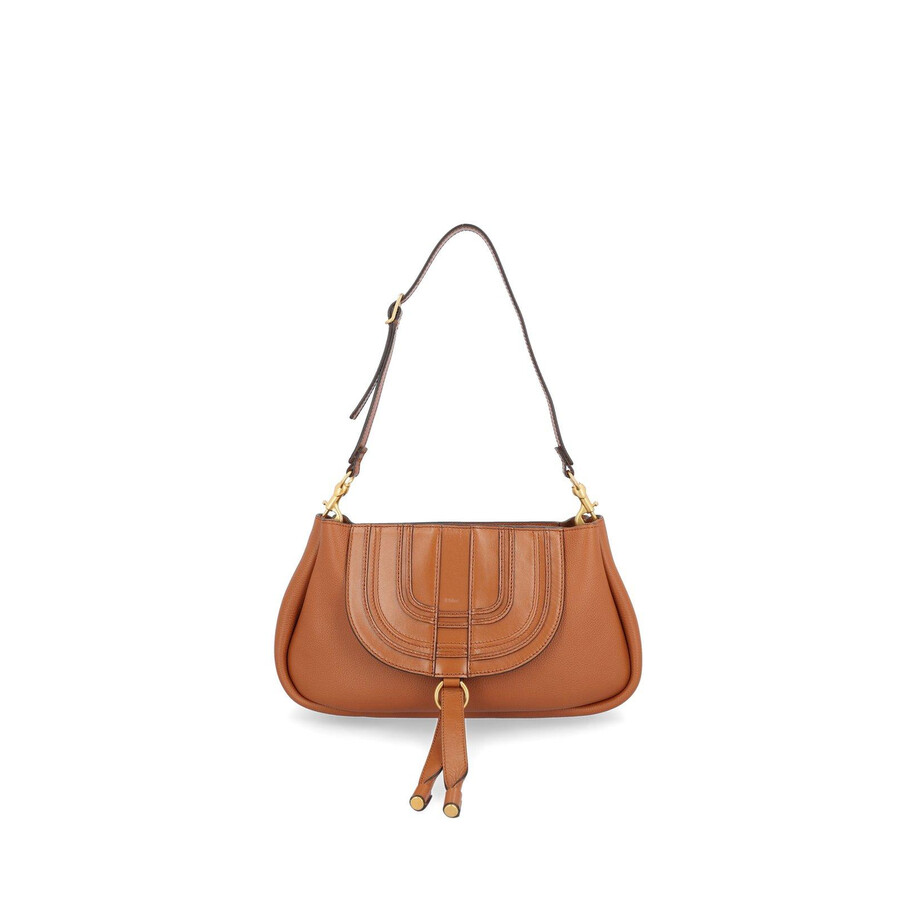 Chloé Chlo Marcie Clutch Bag In Brown