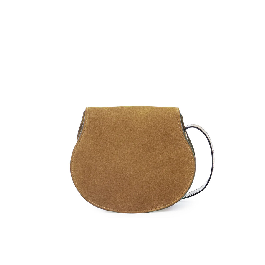 Chloé Chlo Marcie Small Leather Shoulder Bag In Brown